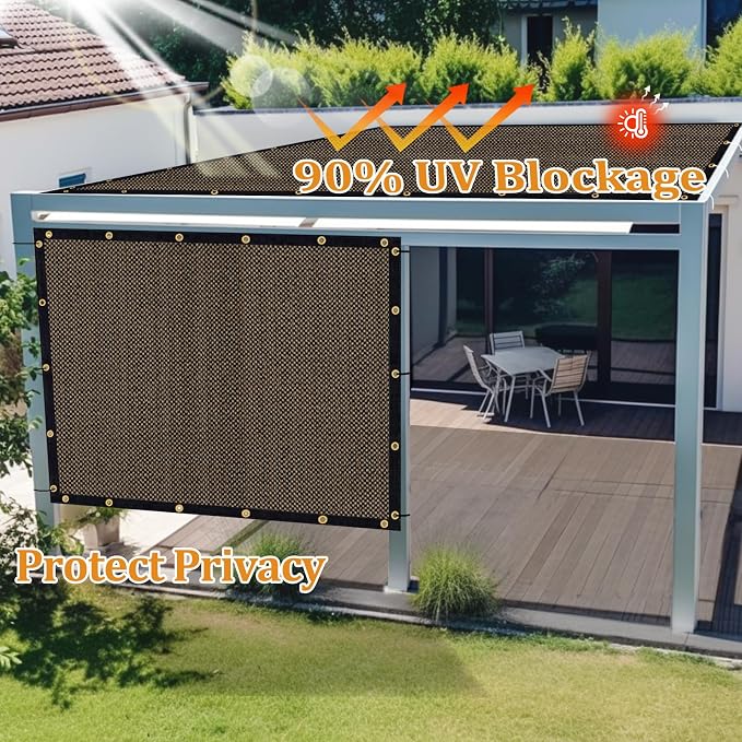 Shade&Beyond Customized Size 13' X 18' Shade Cloth - Image 5