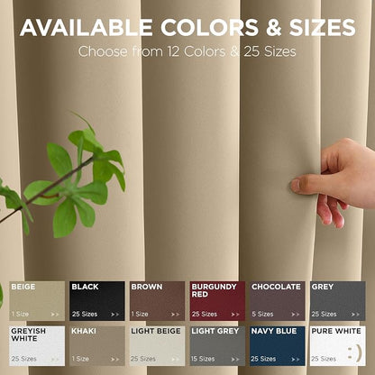 Joydeco Door Curtain Blackout Curtains - Image 7