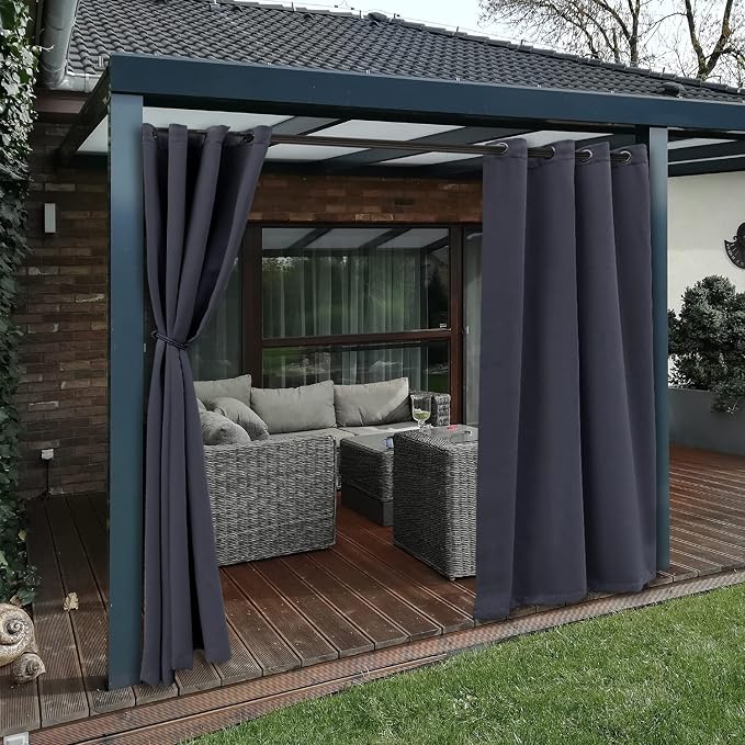 BONZER Waterproof Indoor/Outdoor Curtains - Image 6