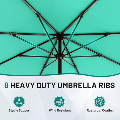 12 FT Patio Umbrella for Outdoor, Outdoor Table Umbrella - Image 3