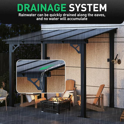 Aoxun 8’x5’ Gazebo for Patio, Gazebo Pergola - Image 6