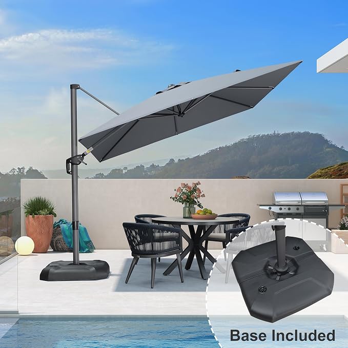 PURPLE LEAF Outdoor Umbrella - Image 3
