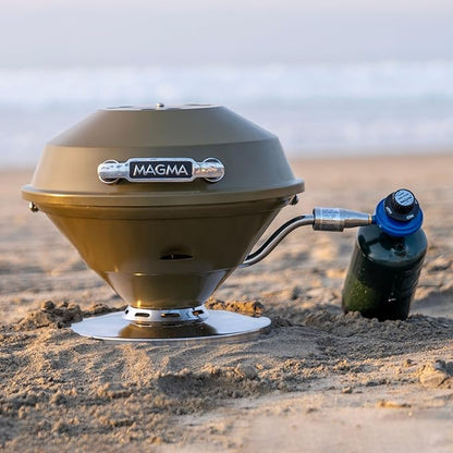 Magma C10-105-A Avocado Beach Fire Gas Grill | Portable Gas BBQ | Compact Propane Grill | Stylish Outdoor Cooker