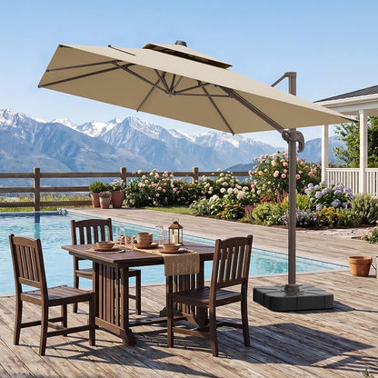 10x13 FT Patio Cantilever Umbrella - Image 9