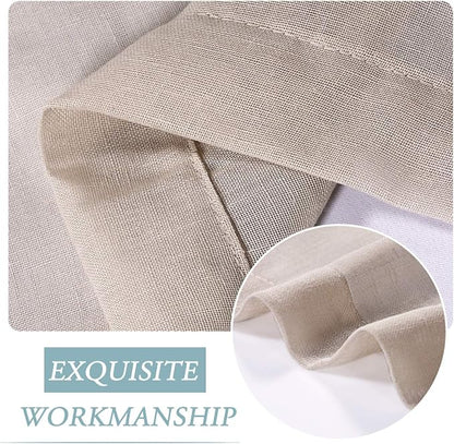 H.VERSAILTEX Outdoor Linen Sheer Curtains - Image 8