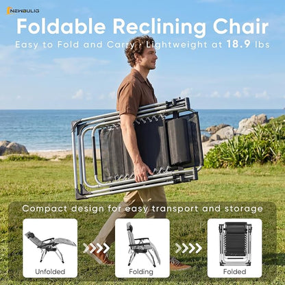 NEWBULIG Zero Gravity Chairs Set of 2 - Image 6