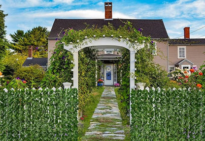 DearHouse 118x39.4in Artificial Ivy Privacy Fence Wall Screen, Artificial Hedges Fence and Faux Ivy Vine Leaf Decoration for Outdoor Garden Decor