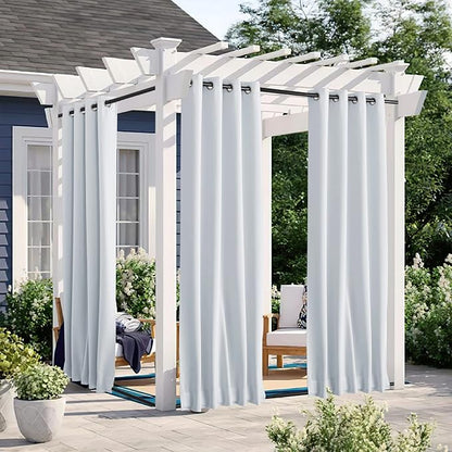 NICETOWN 2 Panels Outdoor Curtains - Image 2