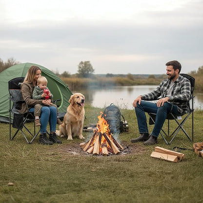 Oversized Padded Camping Chairs - Image 9