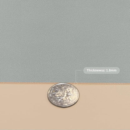 Table Pads for Dining Room Table for Dining Room Table - Can Be Used On Both Sides Waterproof and Easy to Clean Good Flatness Used for Dining Table(Light Brown+Gray 46x72)