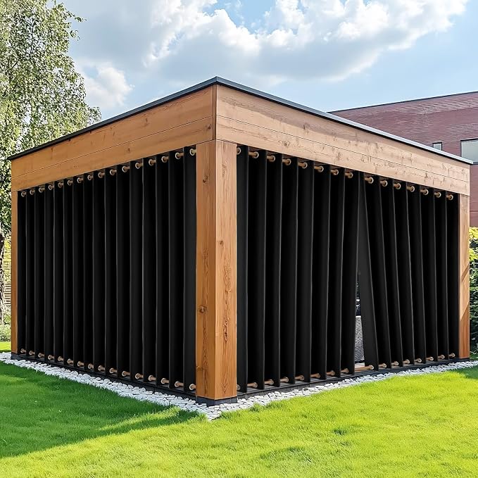 HDCAXKJ Waterproof Outdoor Curtains by HDCAXKJ