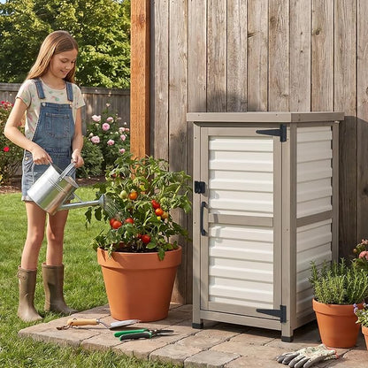 Small Outdoor Storage Cabinet - Image 3