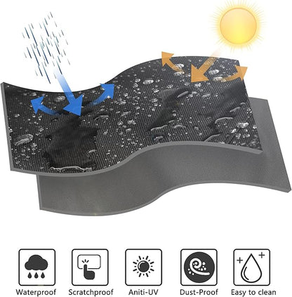 Pizza Oven Cover for Ooni Karu 12 Multi-Fuel Outdoor Pizza Oven - Heavy Duty Waterproof 600D Oxford Fabric Anti-Scratch - Pizza Oven Protection Cover