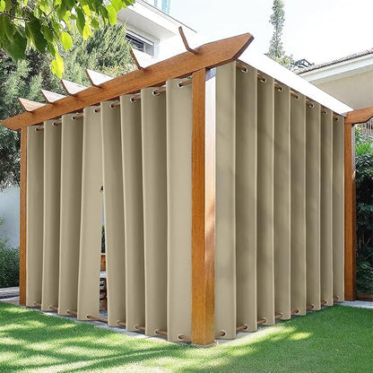HDCAXKJ Waterproof Outdoor Curtains by HDCAXKJ