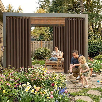 DIVA EN CAMINO DEC Outdoor Patio Curtain Waterproof Darkening Thermal Insulated - Image 2