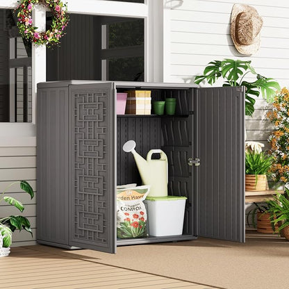 HOMSPARK Indoor/Outdoor Storage Cabinet - Image 2