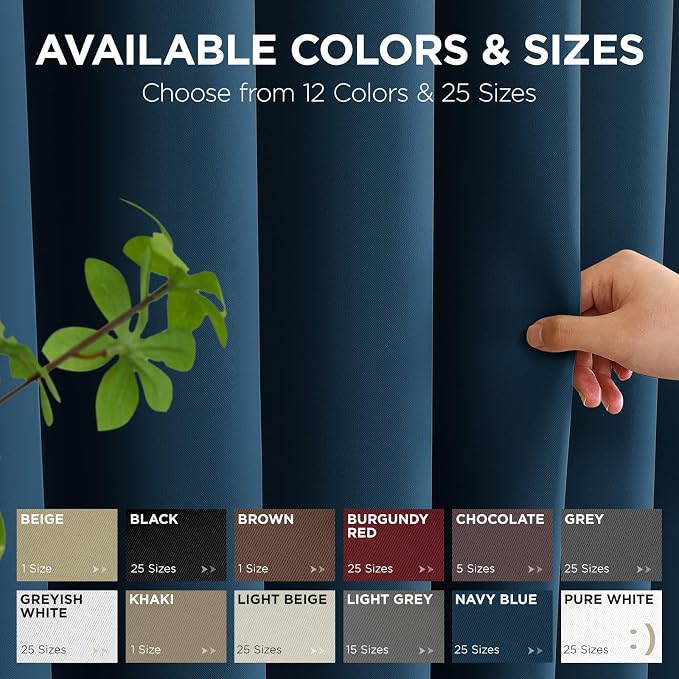 Joydeco Door Curtain Blackout Curtains - Image 7