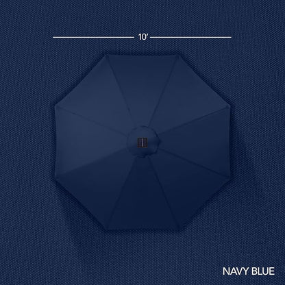 Best Choice Products 10ft Offset Cantilever Hanging Market Patio Umbrella - Image 8