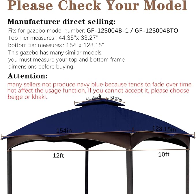 SCOCANOPY Ripstop Replacement Top Compatible - Image 2