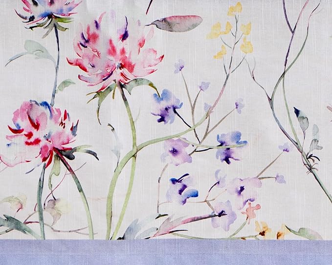 Maison d' Hermine Table Cloth Rectangle Table 100% Cotton 70 x 120 Inches Tablecloth Reusable Decorative for Dining Room, Farmhouse, Home, Party, Festive & Wedding Spring Summer - Summer Floral