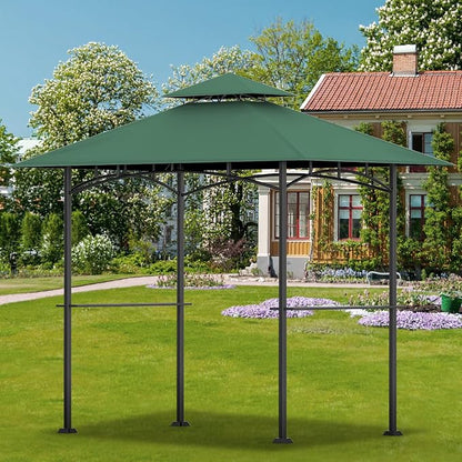 Grill Gazebo Canopy Replacement, 5 x 8 Ft, UV Resistant, Water Resistant - Image 6