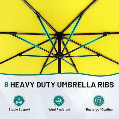 12 FT Patio Umbrella for Outdoor, Outdoor Table Umbrella - Image 3