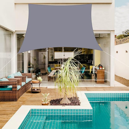 Neween Waterproof Sun Shade Sail Square UV Block Canopy by Neween