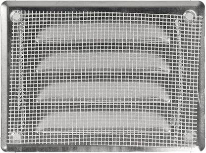 Repa Market 5.5" x 4" Inch Aluminum Air Vent Cover with Screen Mesh – Scratch-Resistant Louvered Grille – for Ceiling or Wall – HVAC Return or Supply Vent – Indoor Outdoor Use