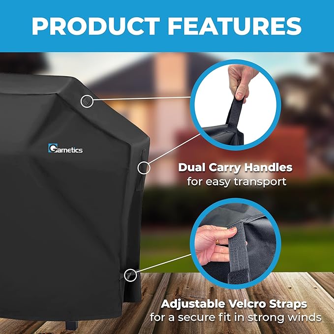 Grill Cover for Outdoor Grill 36 Griddle Cover for Blackstone– Bonus Grill Cleaning Brush Included, Heavy Duty Waterproof BBQ Gas Grill Cover for Outside, UV & Fade Resistant
