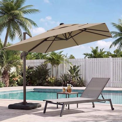 10x10 FT Patio Cantilever Umbrella - Image 6