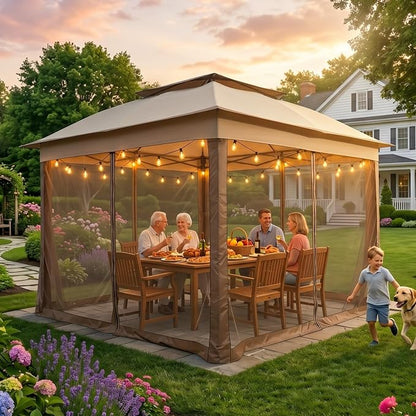 COOS BAY 11x11 Pop Up Gazebo - Image 8