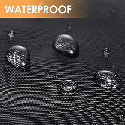 TOHONFOO Rectangular Patio Table Cover - Waterproof Anti-UV Outdoor Table Cover - Outdoor Patio Furniture Cover 72" L x 35" W x 6" H