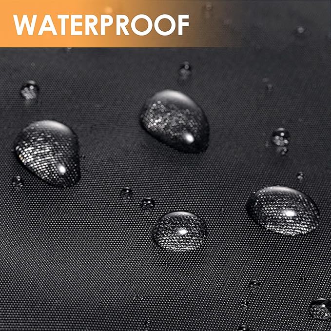 TOHONFOO Outdoor Dining Table Cover - Waterproof Anti-UV Patio Table Cover - Outdoor Table Cover 60" L x 35" W x 6" H