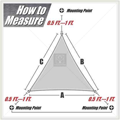 ColourTree CTSLT Custom Size Order to Make 11' x 12' x 16.3' Brown Right - Image 8