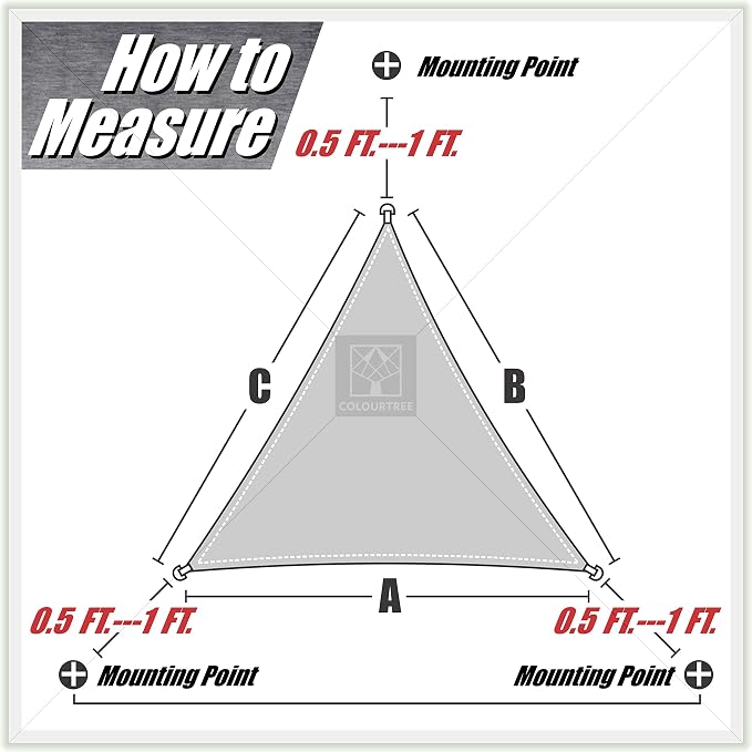 ColourTree CTSLT Custom Size Order to Make 15' x 19' x 24.2' Blue Right - Image 8