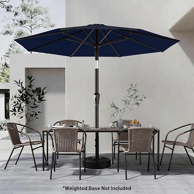 9 FT Patio Umbrella for Outdoor, Outdoor Table Umbrella - Image 6