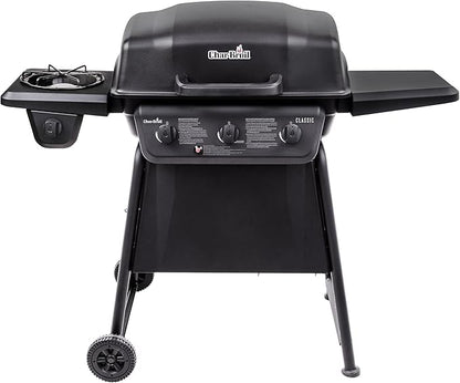 Char-Broil® Classic Series™ Convective 3-Burner with Side Burner Propane Gas Stainless Steel Grill - 463773817-P2