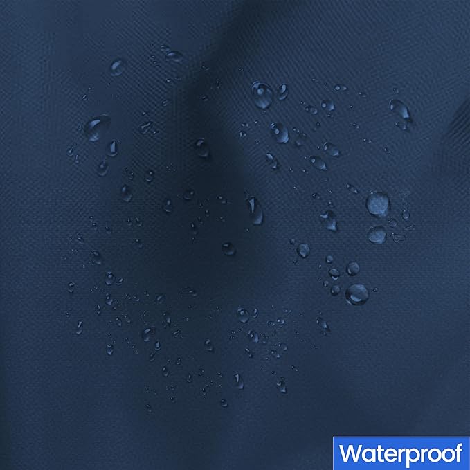 Covers & All Rectangle Table Top Cover, 12 Oz Waterproof UV & Weather Resistant Patio Table Cover, Outdoor Table Cover for Patio Furniture (75" L x 40" W x 5" H, Blue)