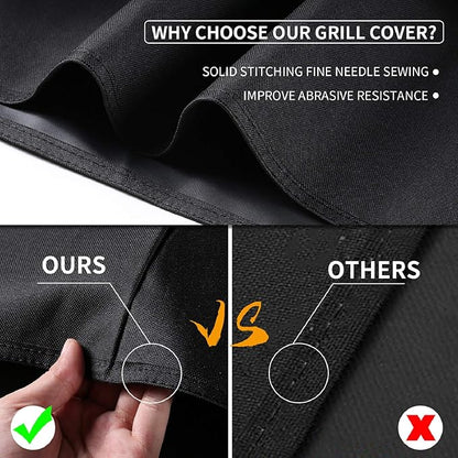 SUPJOYES Gas Grill Cover for Weber Spirit II 310, 51 Inch BBQ Grill Covers, Heavy Duty Waterproof Barbecue Accessories