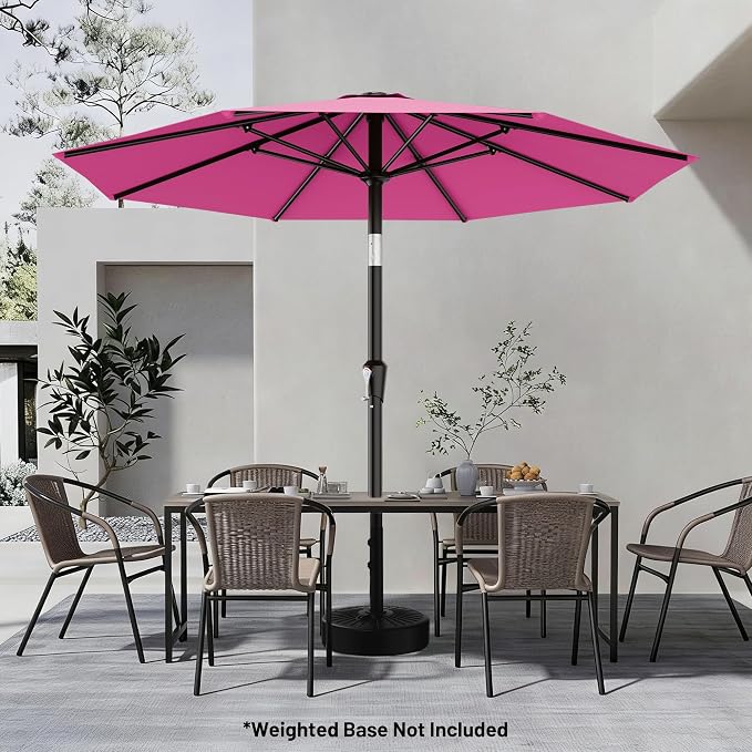 9 FT Patio Umbrella for Outdoor, Outdoor Table Umbrella - Image 6