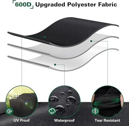 Heavy Duty 600D Grill Cover Fit for Blackstone Culinary 30" Griddle 1901 1934 2092 2163,Waterproof Cover with Straps Fits Blackstone 28" ProSeries Griddle 1785 1855 1858 1886 1962 2007 2080 2152 2342