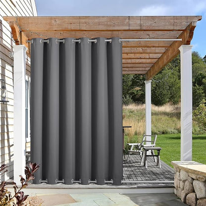 NICETOWN Outdoor Curtain Waterproof Extra Long 108" by NICETOWN