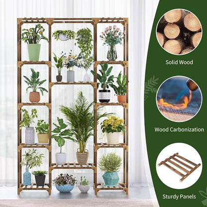 Plant Stand Indoor Outdoor, Tall Plant Shelf - Image 3