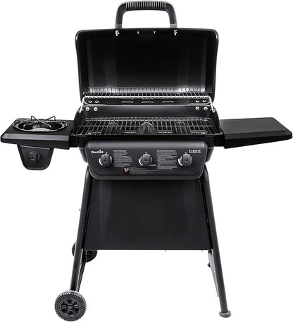 Char-Broil® Classic Series™ Convective 3-Burner with Side Burner Propane Gas Stainless Steel Grill - 463773817-P2