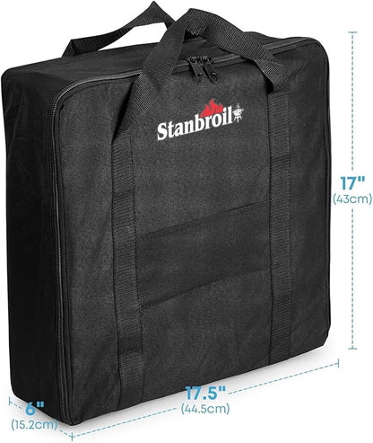 Stanbroil Carry Bag for 17 Inch Blackstone Tabletop Griddle Without Metal Hood, Black