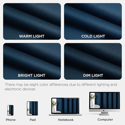 Joydeco Blackout Patio Sliding Door Curtains, Privacy Room Divider Curtains | - Image 8