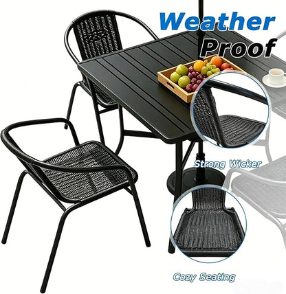 Outdoor Patio Furniture Set 5 Piece - Image 3