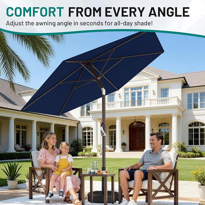 7.5FT Patio Umbrella Table Market Umbrella - Image 4