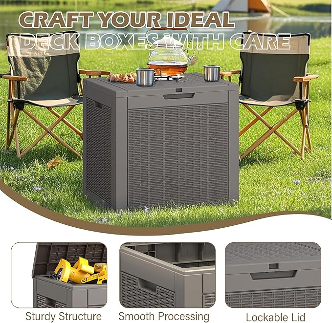 Outdoor Storage Waterproof Deck Box - Image 4