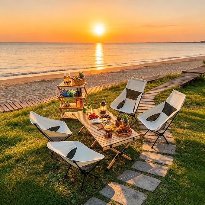 Wind Tour Portable Camping Chair Foldable Outdoor Chair - Image 5
